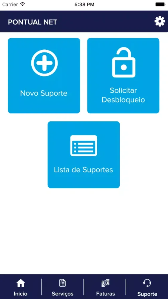 Screenshot di Pontualnet