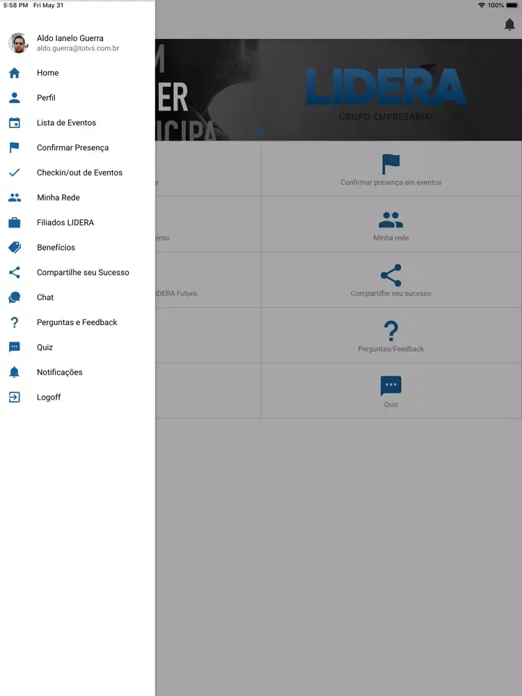 Скриншоты Lidera iPad 
