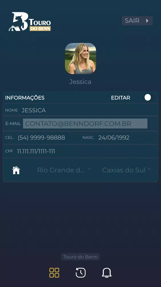 Touro do Benn应用截图