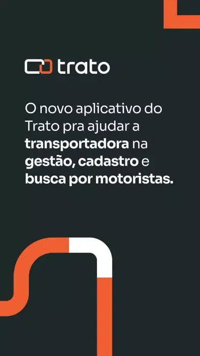 Capturas de tela do Trato Empresas