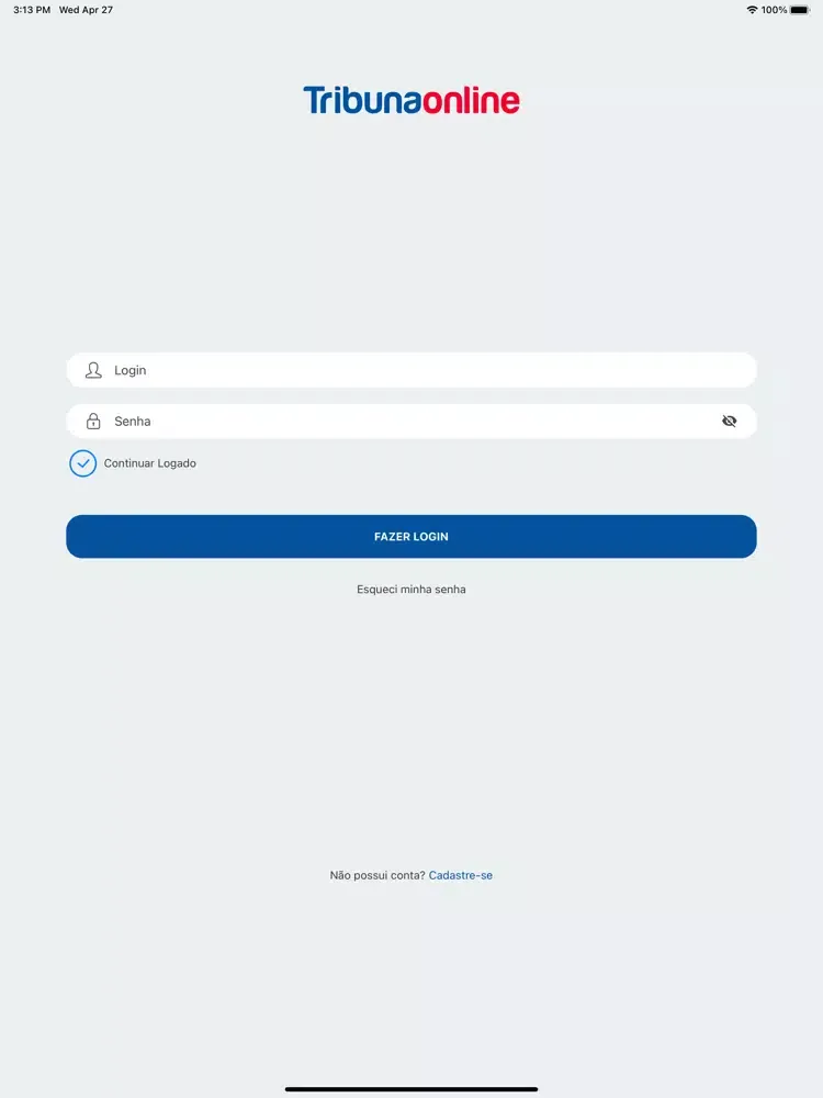 A Tribuna Online iPad  Screenshots
