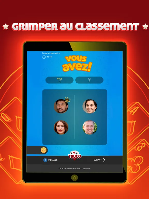 TRUCO GameVelvet - Card Game iPad 应用截图