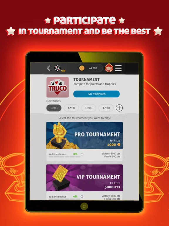 TRUCO GameVelvet - Card Game iPad 应用截图