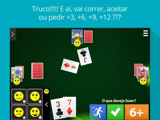 Truco Paulista e Mineiro iPad  Screenshots