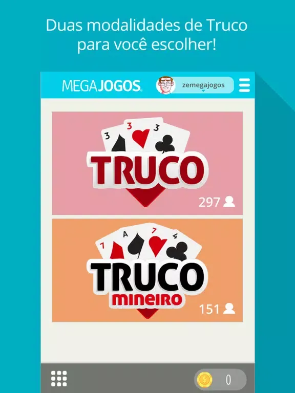 Truco Paulista e Mineiro iPad  Screenshots
