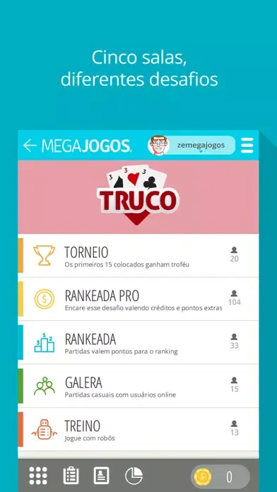 Truco Paulista e Mineiro Screenshots