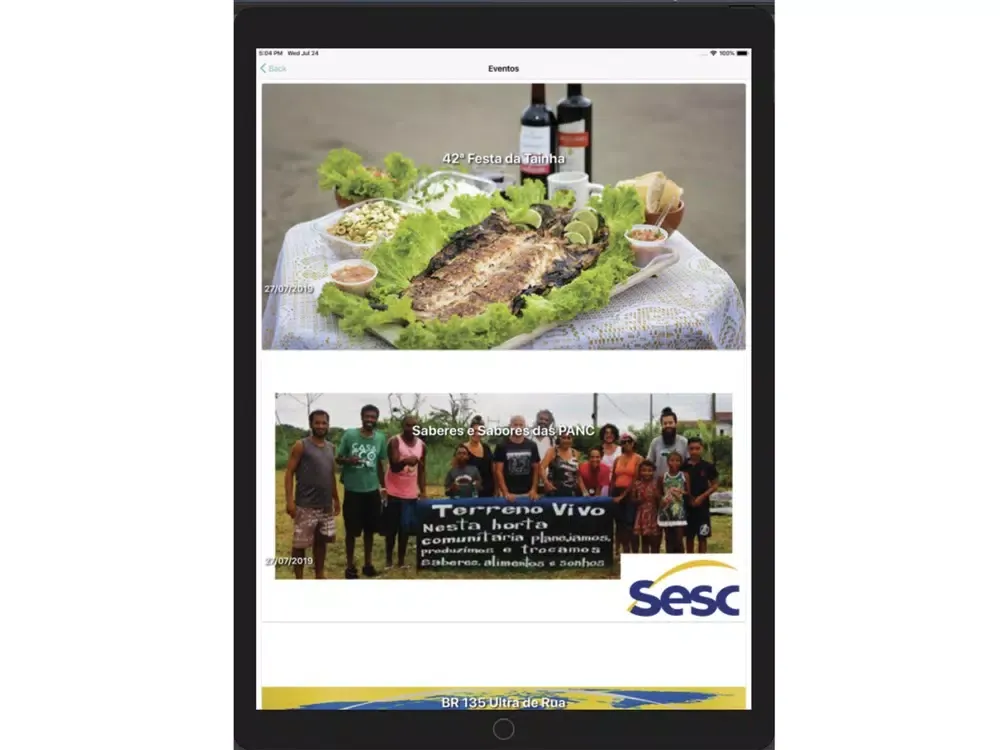 Tudo em Bertioga iPad 应用截图