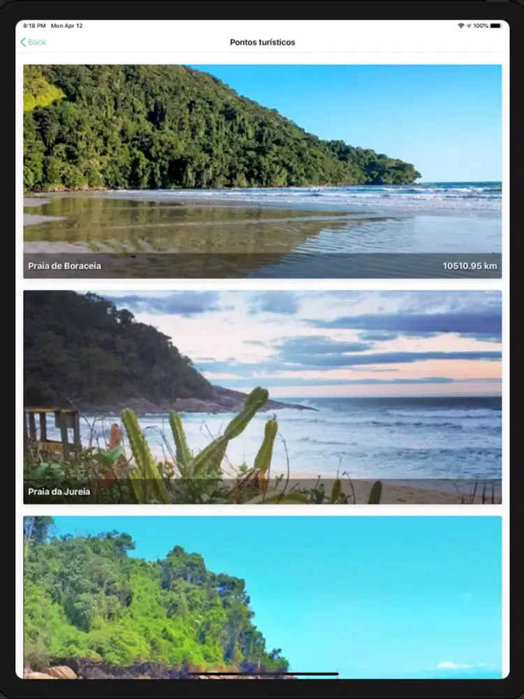 Скриншоты Tudo em São Sebastião iPad 