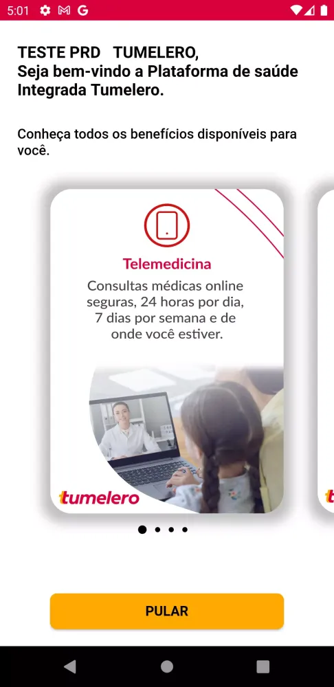 Tumelero Assistência Screenshots