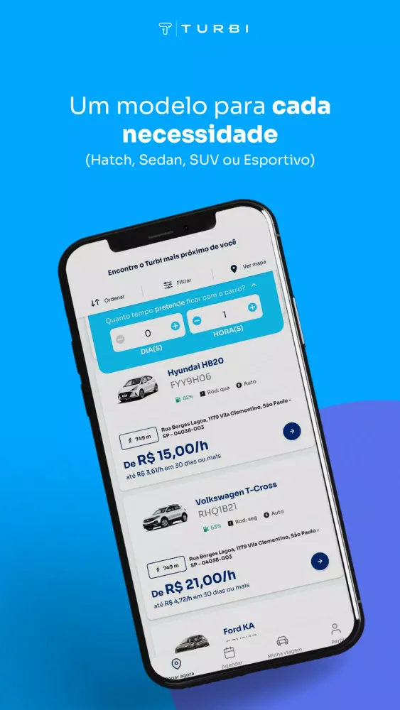 Turbi - Aluguel de Carros Screenshots