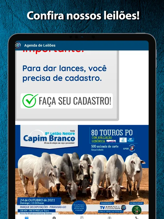 Capturas de pantalla de TV Arroba iPad 