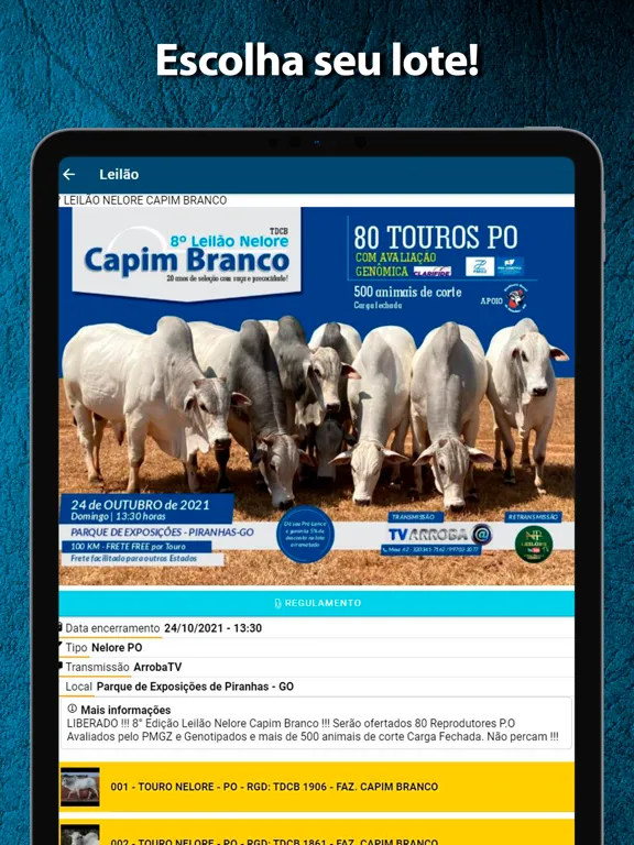 Capturas de pantalla de TV Arroba iPad 