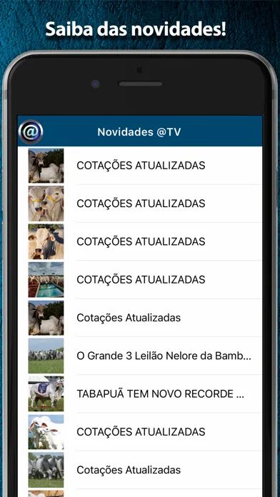 Capturas de pantalla de TV Arroba