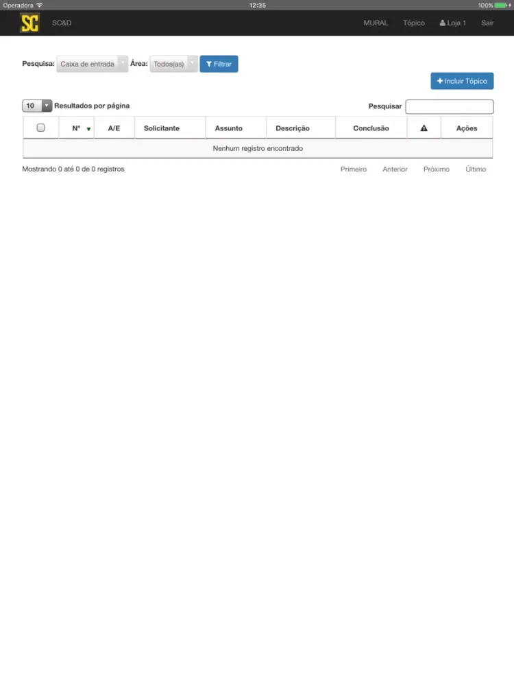 TWAPP - Shopping da Construção Alphaville iPad 应用截图