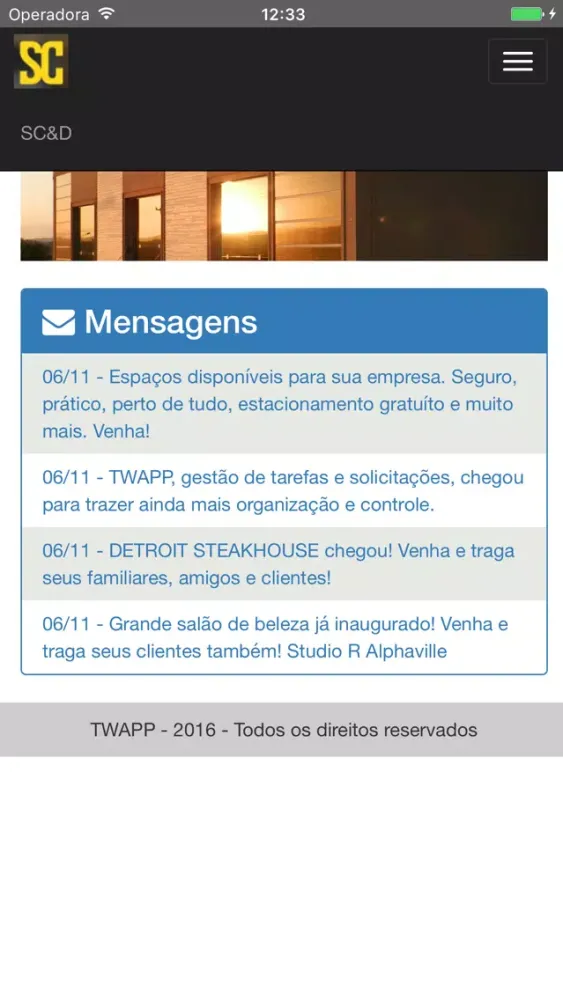 TWAPP - Shopping da Construção Alphaville应用截图