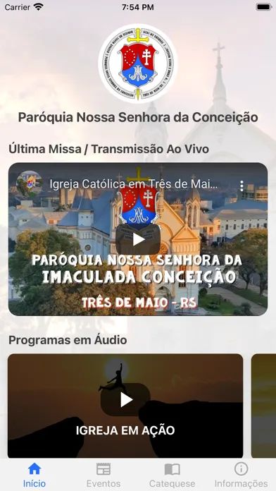 Скриншоты Paróq. Imaculada Conceição TM
