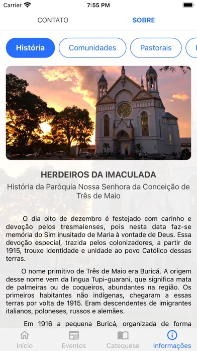 Скриншоты Paróq. Imaculada Conceição TM