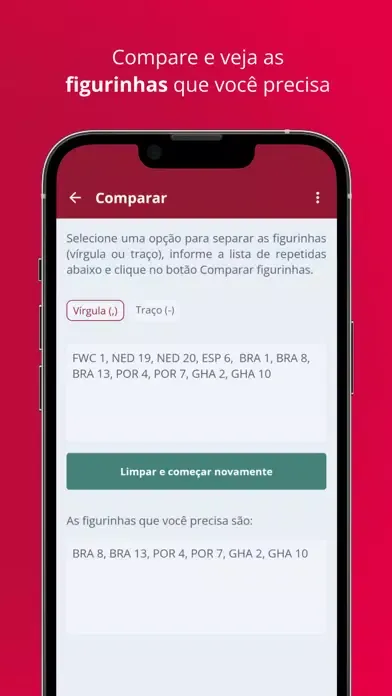 Zrzuty ekranu Minhas Figurinhas da Copa