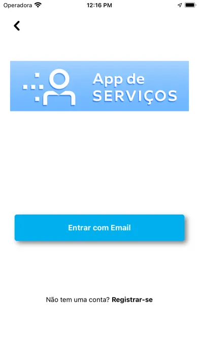 ServicesApp - User应用截图