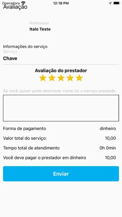 ServicesApp - User应用截图