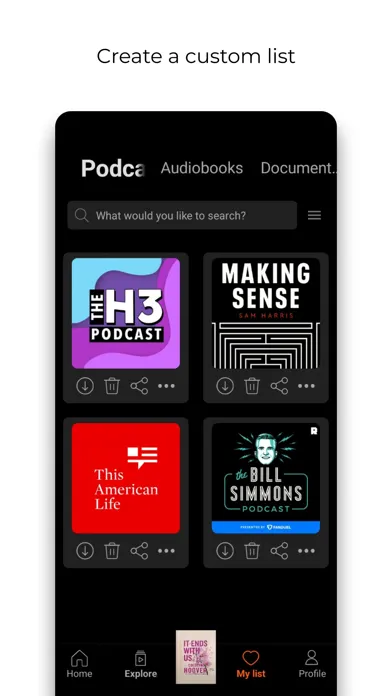 Ubook: Audiobooks 스크린샷