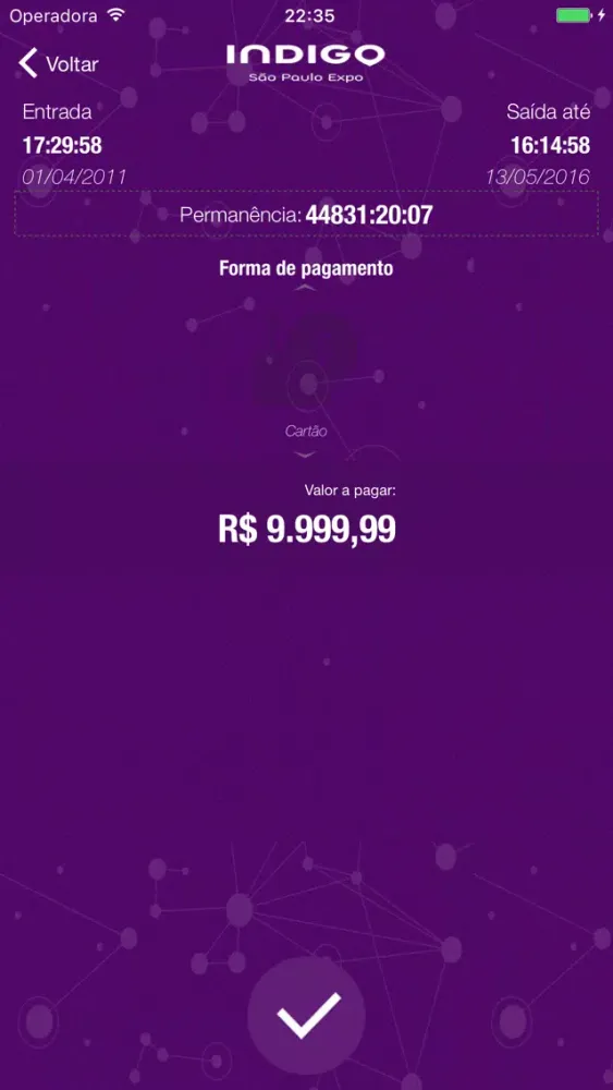 Ảnh chụp màn hình của Indigo Salão do Automóvel