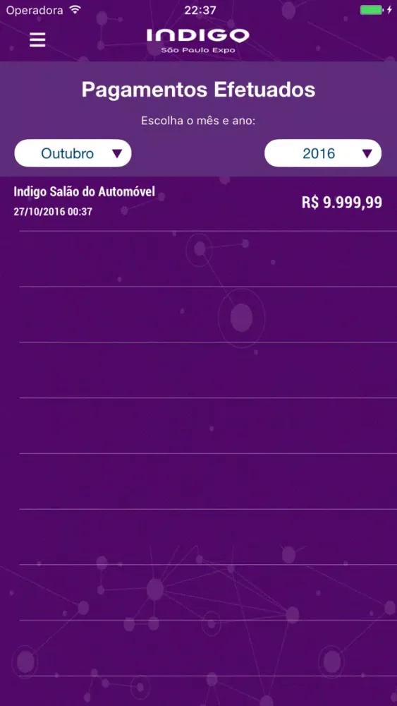 Ảnh chụp màn hình của Indigo Salão do Automóvel