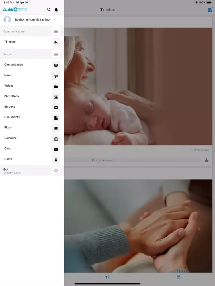 AMO Conecta iPad  스크린샷