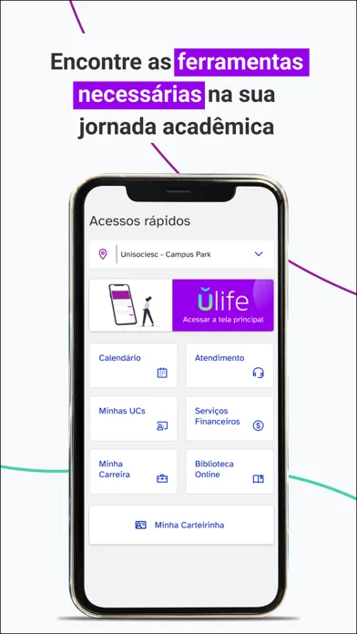 Capturas de tela do Ulife