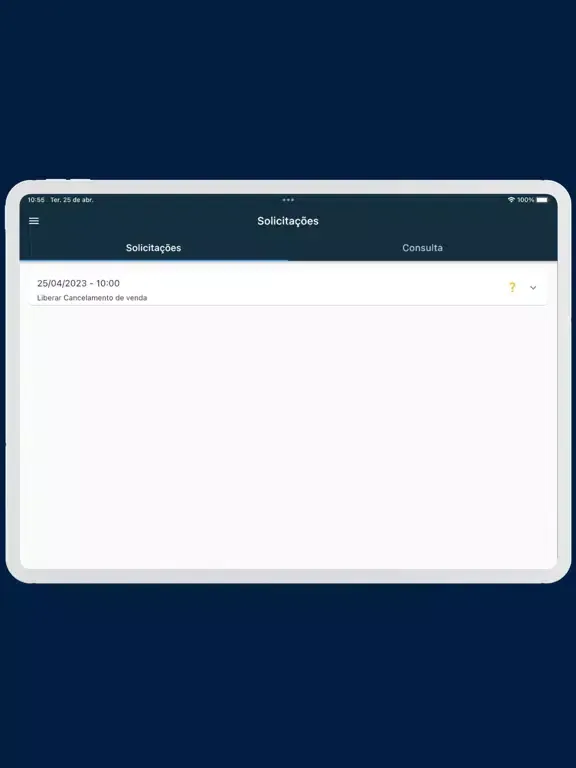 Capturas de tela do Ultra Supervisor iPad 