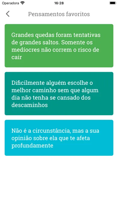 Pensamento do dia应用截图