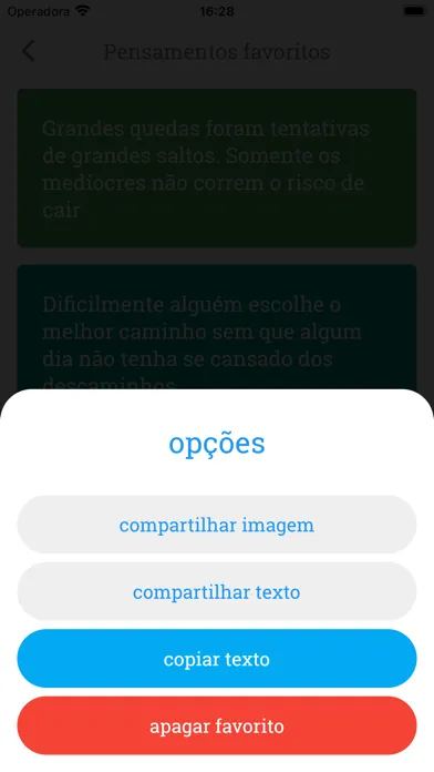 Pensamento do dia应用截图