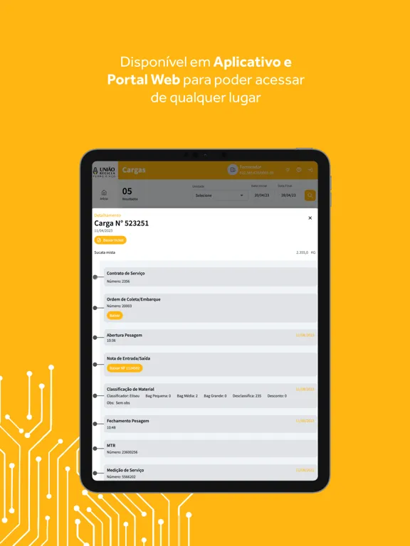 Fornecedor União Recicla iPad  スクリーンショット