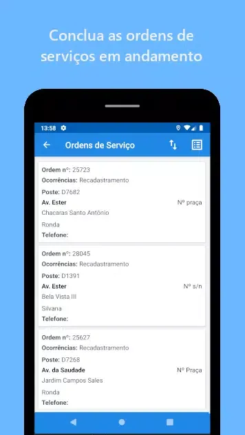SIIP Teresina Luz سکرین شاٹس