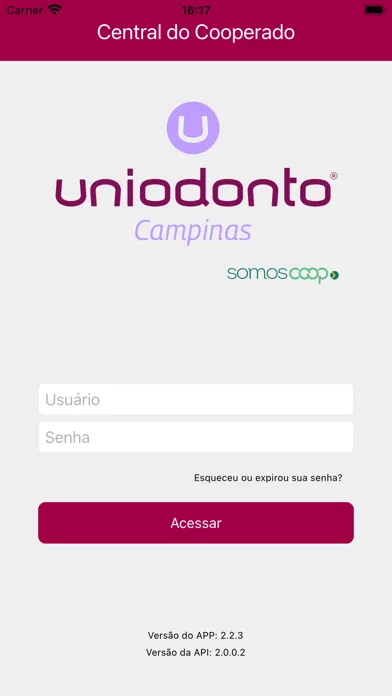 ภาพหน้าจอของ Uniodonto Campinas - Cooperado