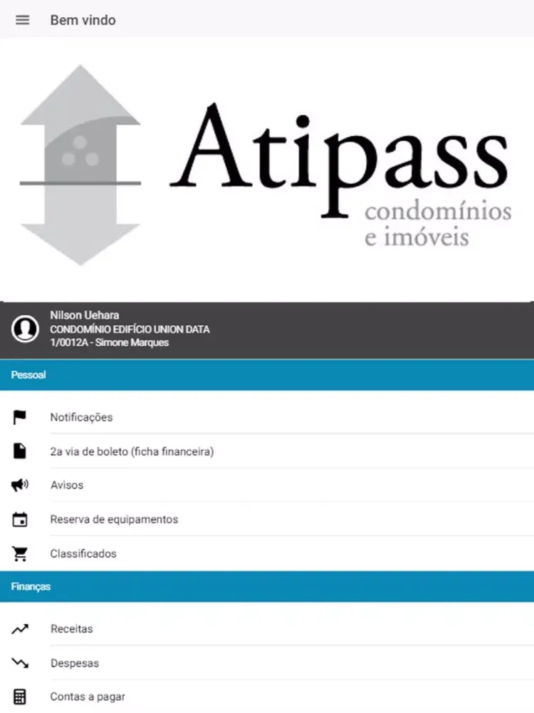 Atipass iPad 应用截图