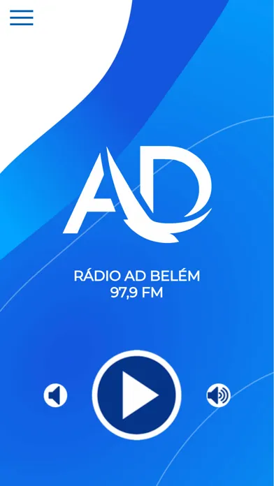 Capturas de tela do Rádio AD Belém FM