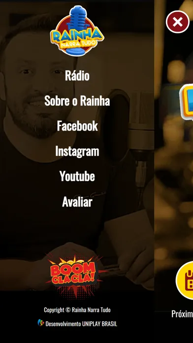 Capturas de tela do Rainha Narra Tudo