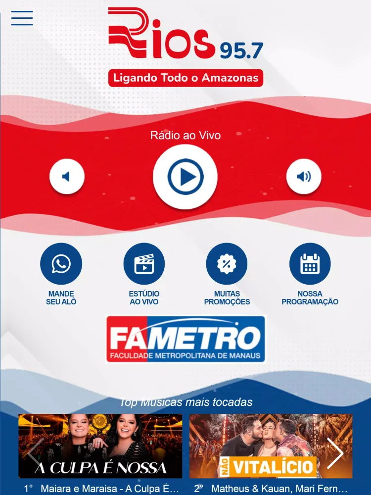 Rádio Rios FM Screenshots