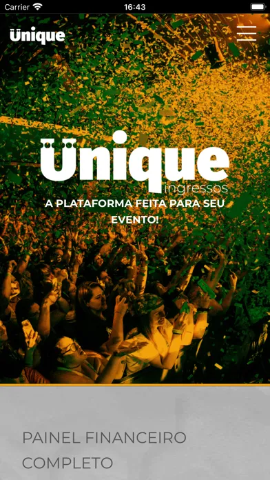 Unique Ingressos سکرین شاٹس