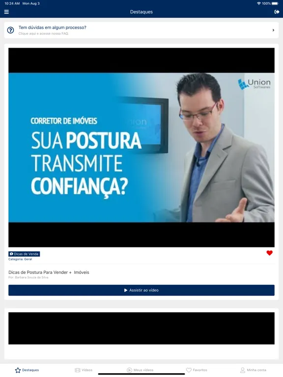 Zrzuty ekranu Universidade Union iPad 