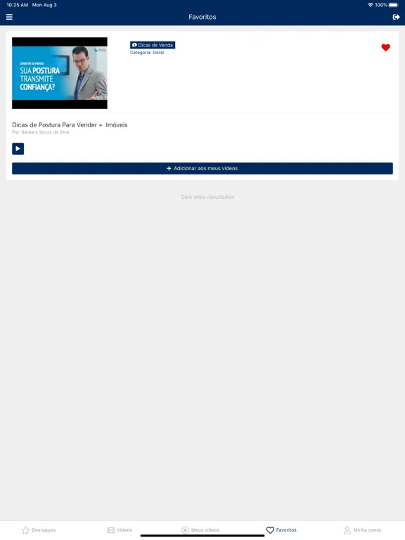 Zrzuty ekranu Universidade Union iPad 