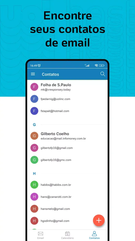 UOL Mail Pro Screenshots
