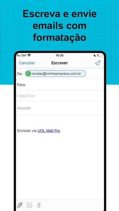 UOL Mail Pro سکرین شاٹس
