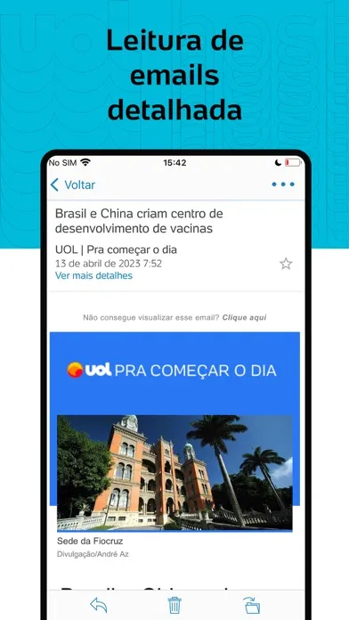 UOL Mail Pro سکرین شاٹس