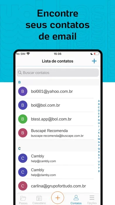 UOL Mail Pro سکرین شاٹس