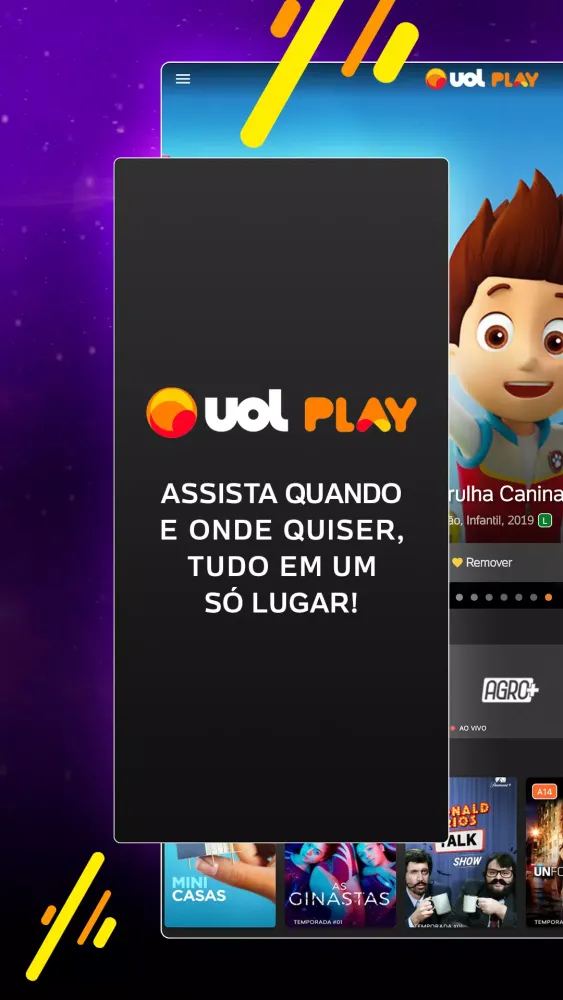 Скриншоты UOL Play