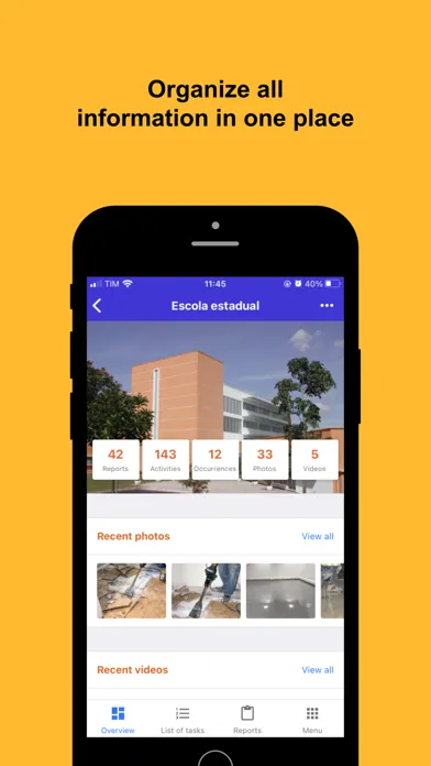 صور Daily Report App