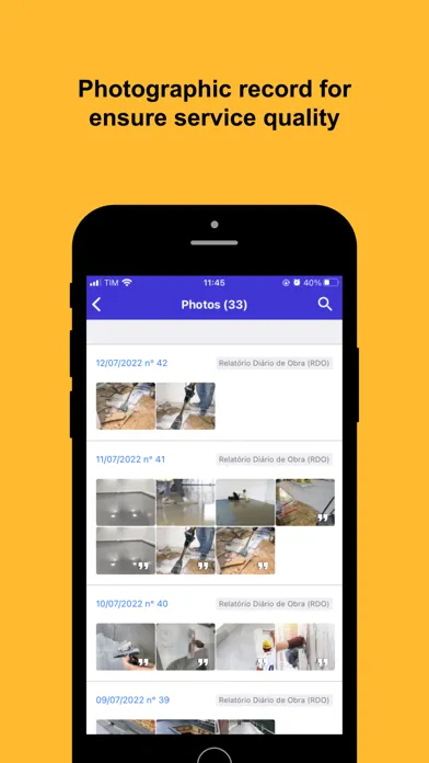 صور Daily Report App