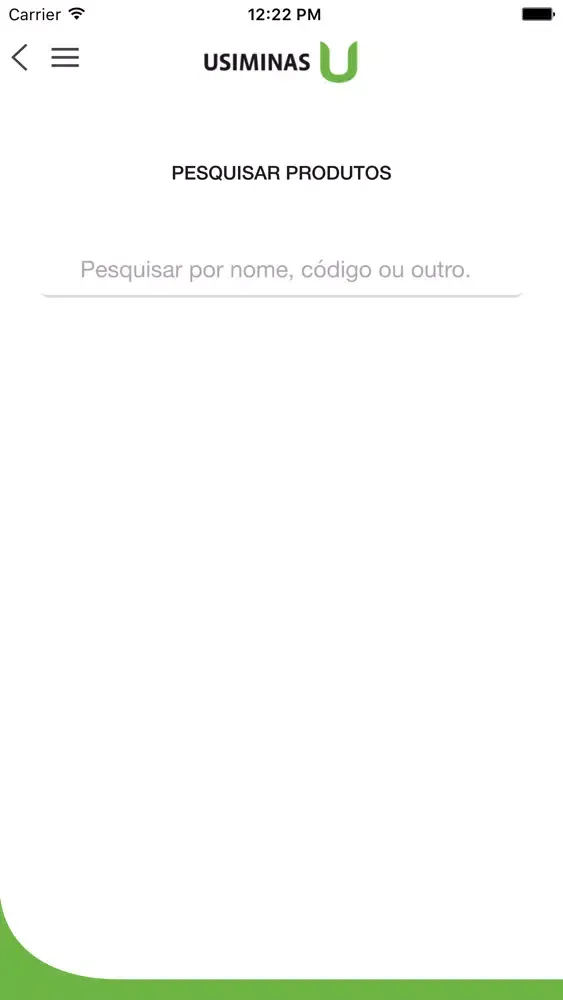 Capturas de tela do Catálogos de Produtos Usiminas